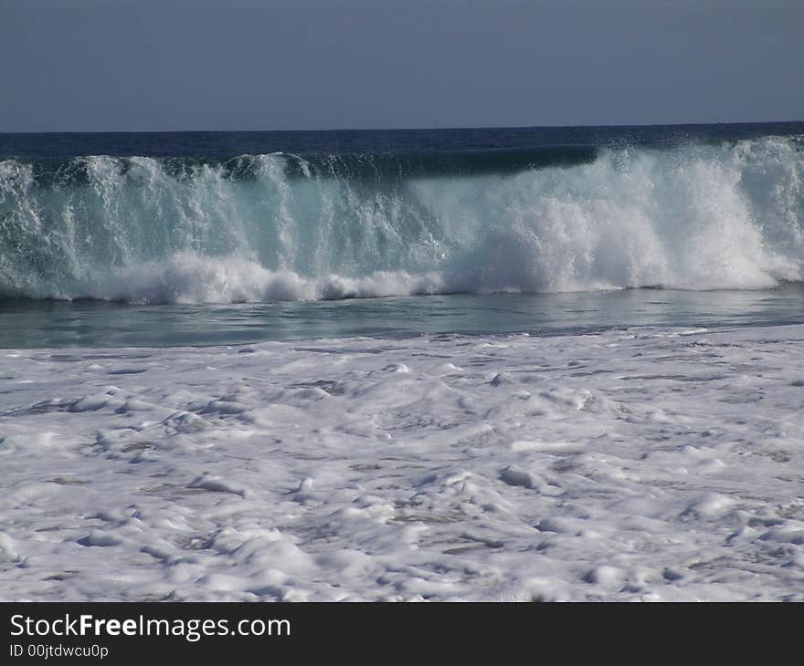 Waves from Ixtapa Mexico, greay