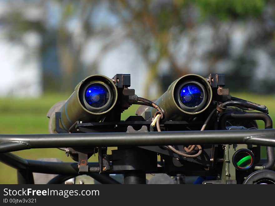 Missile Mounted On The Vehicle