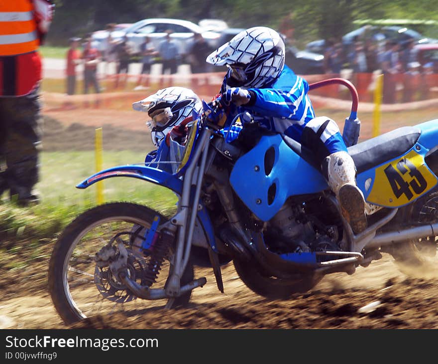 Side car motocross in Latvia Aizpute