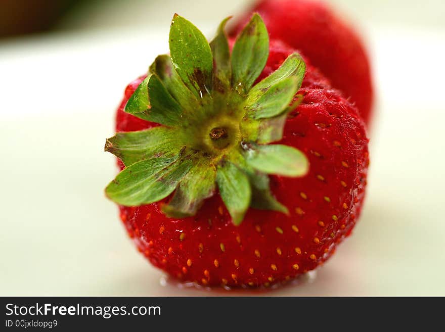 Peduncle Of Strowberry