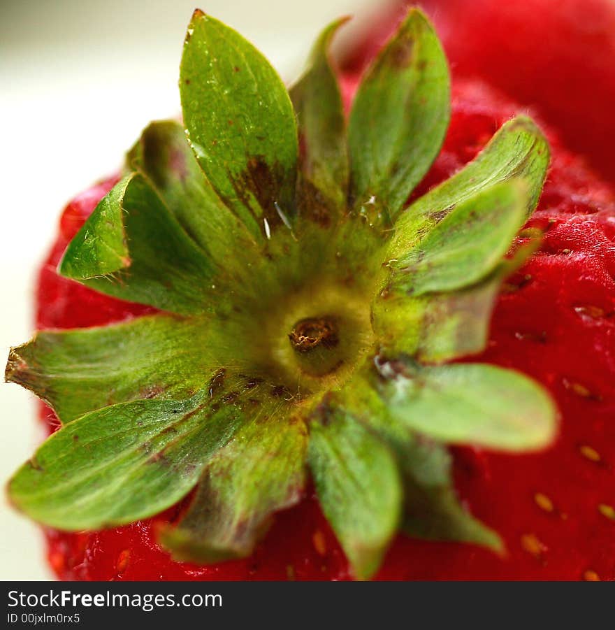 Peduncle of strowberry