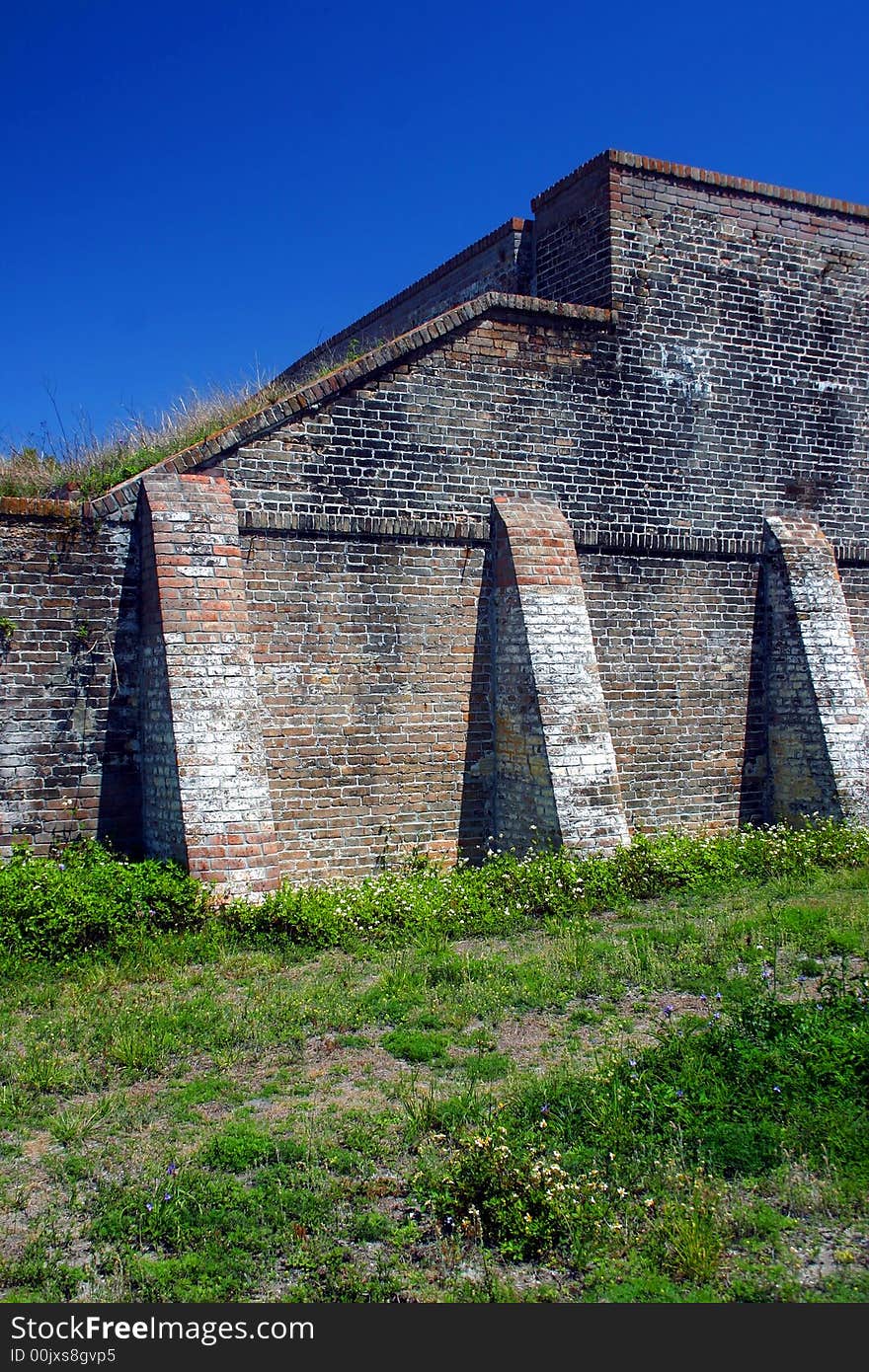 Fort pickens historical national park in northwest Florida