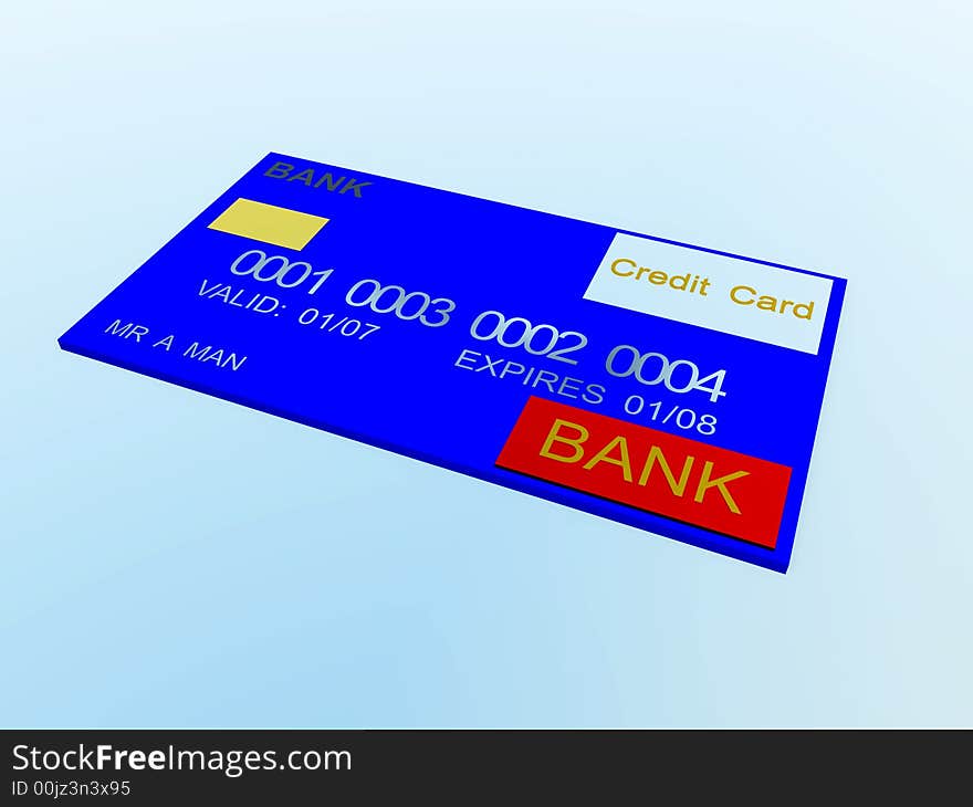 An image of a credit card a good image for banking related concepts. An image of a credit card a good image for banking related concepts.