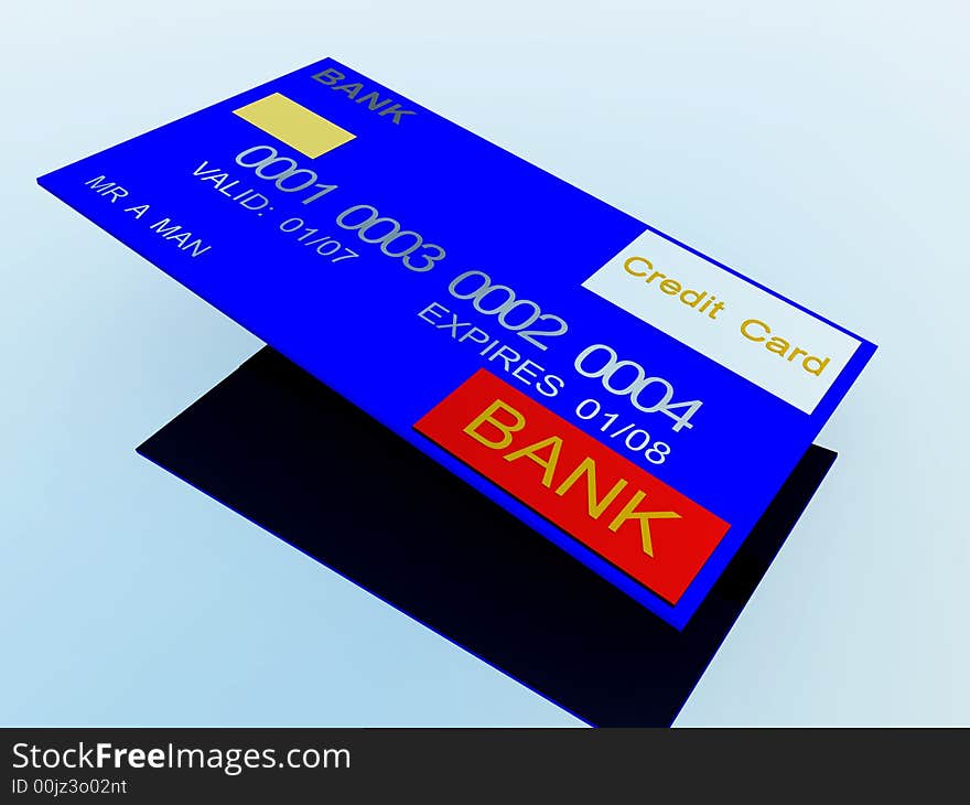 An image of a credit card a good image for banking related concepts. An image of a credit card a good image for banking related concepts.