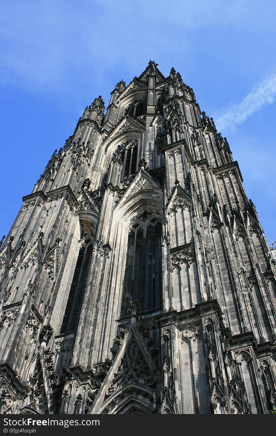 A view of the Cologne Cathedral, Germany.