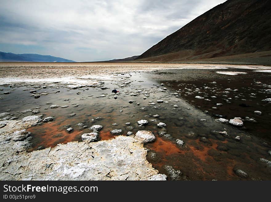 Death valley landscape photograph, USA