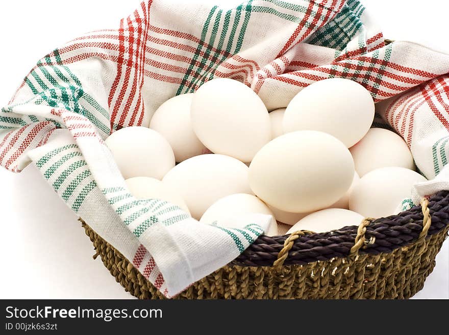 Basket of eggs