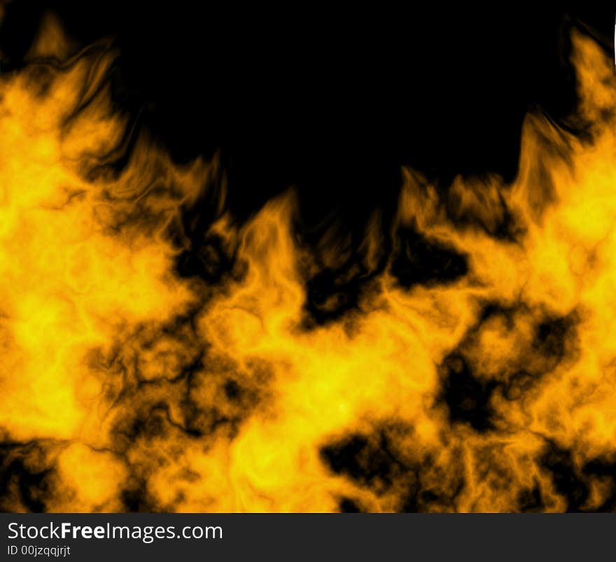 Close-up of fire and flames