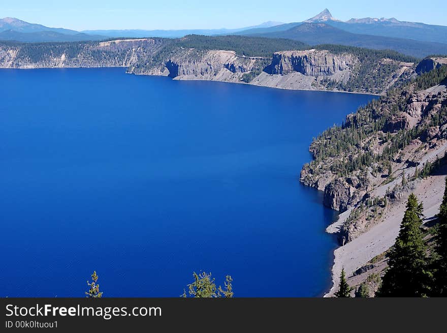 View Of Crater Lake