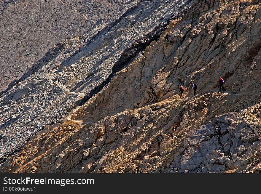 Climbing Rocky Ridge