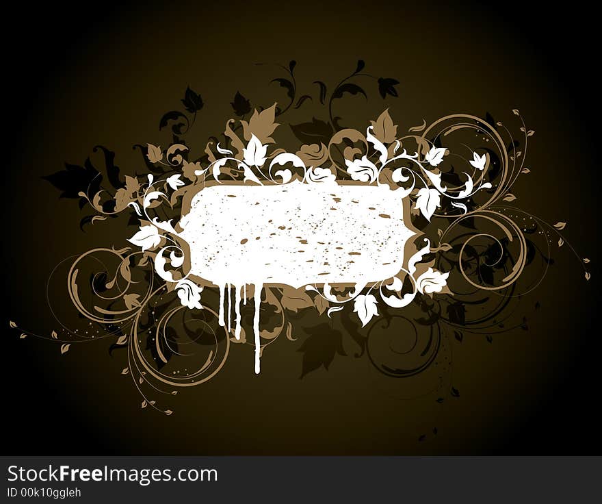 Floral background. Vector illustration for using in different ways. Floral background. Vector illustration for using in different ways