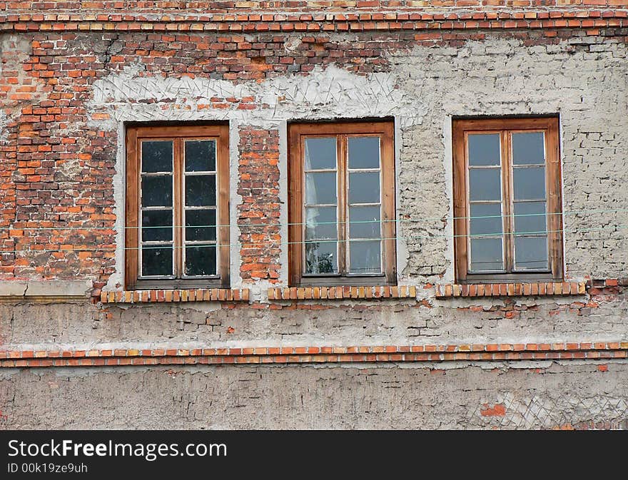 Tenement in Kazimierz (Jewish District), Kraków, Poland. Tenement in Kazimierz (Jewish District), Kraków, Poland