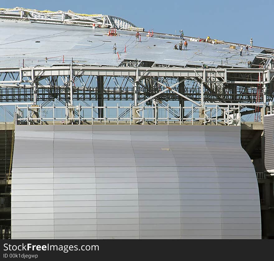 Stadium Roof And Side