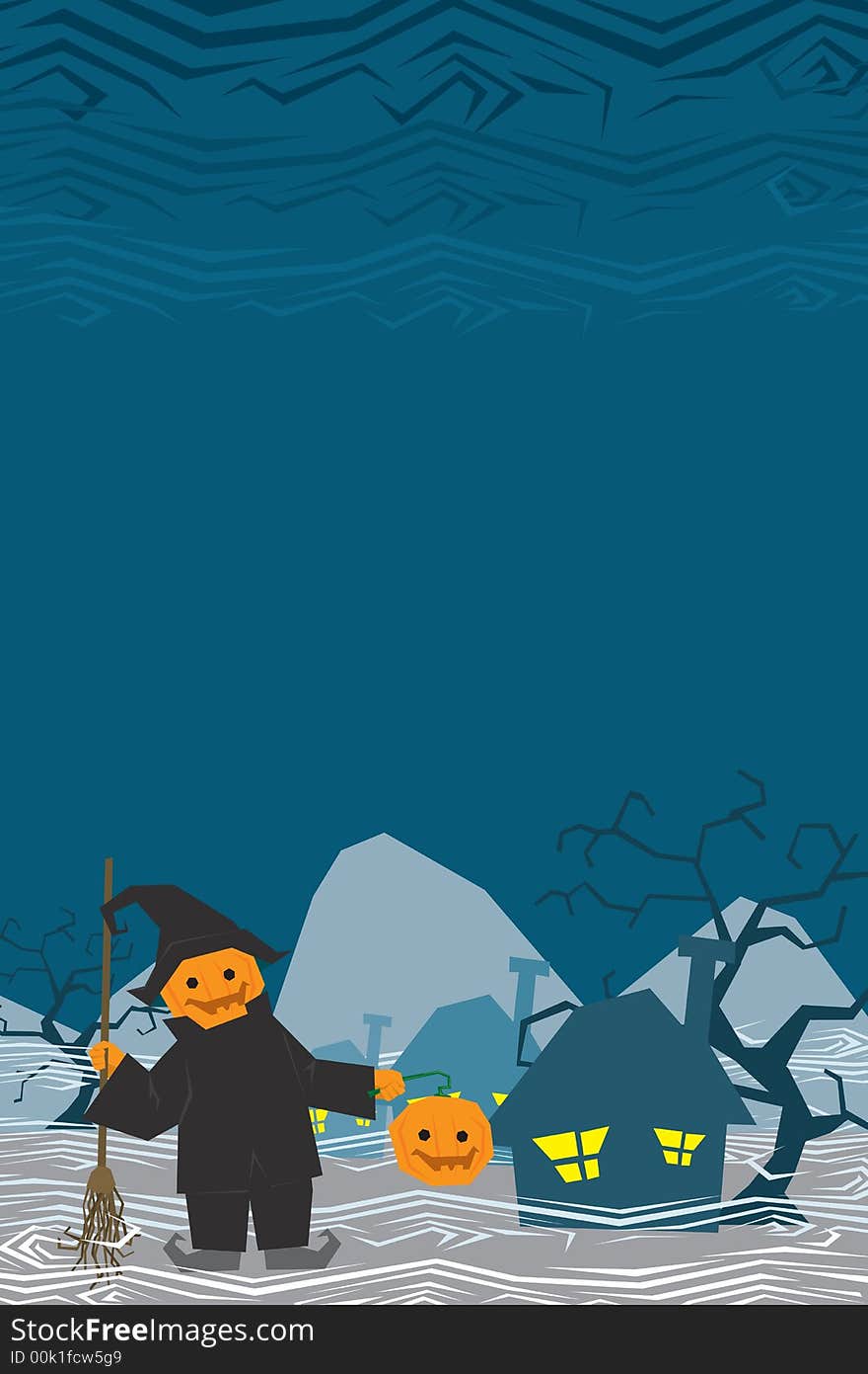 Halloween  background with pumpkin. Halloween  background with pumpkin