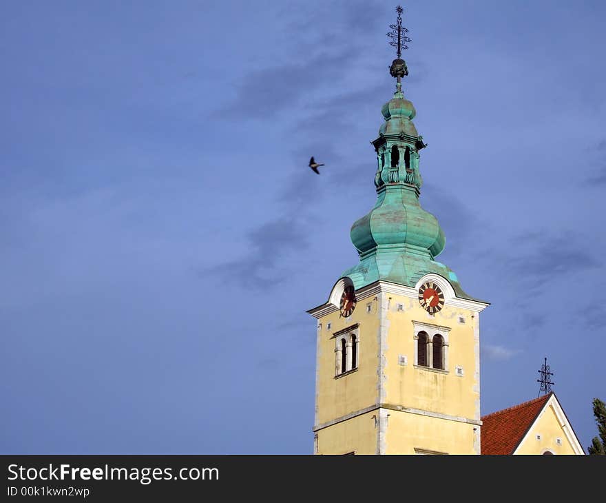 Church Tower In Samobor