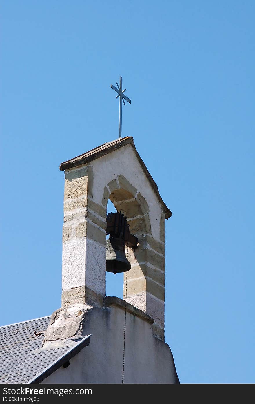 Church bell of a french church