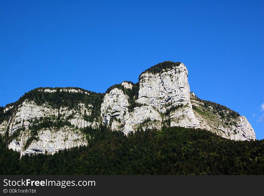 A mountain view in Savoie, Fra