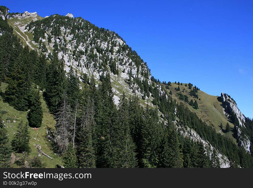 A view of Mount Pilatus in the Swiss Alps. A view of Mount Pilatus in the Swiss Alps.