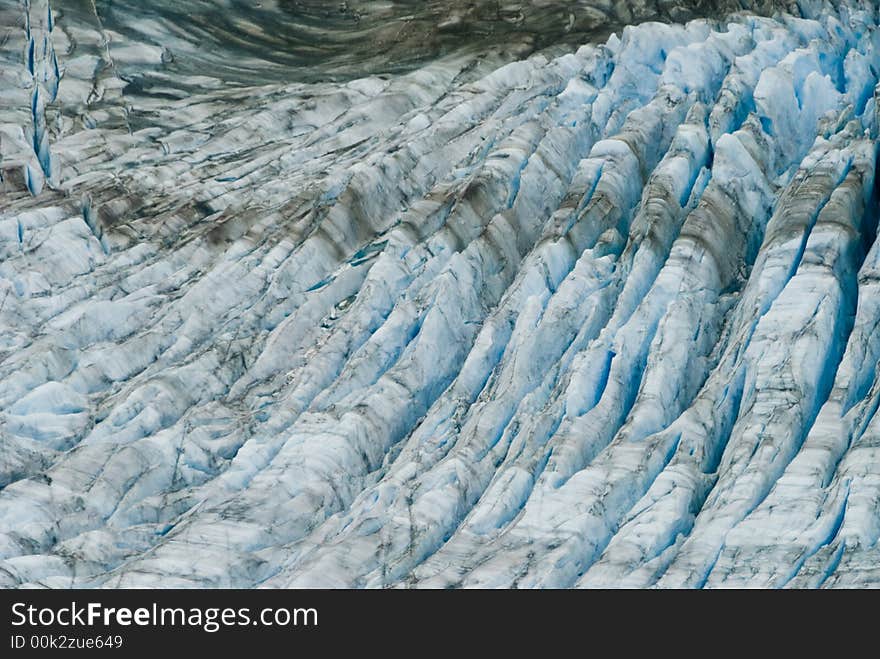 Glacier in Skagway Alaska