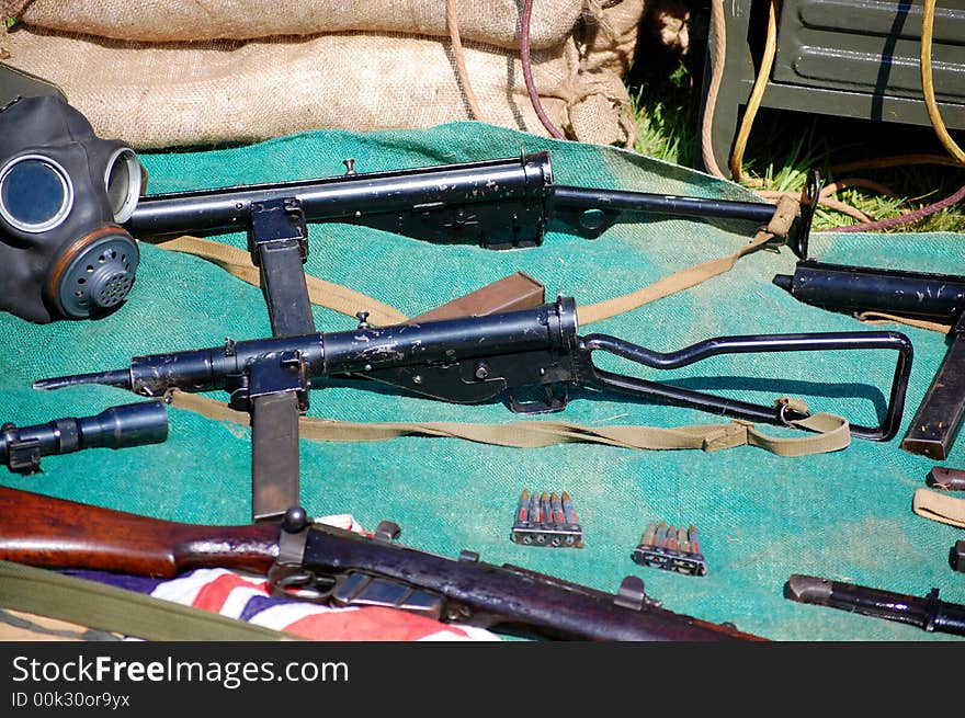 Sten Guns & WWII relics