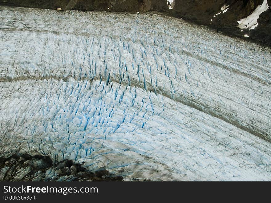 Glacier In Skagway Alaska