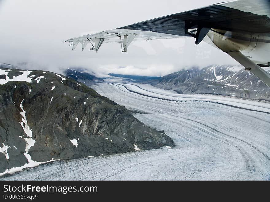 Glacier in Skagway Alaska