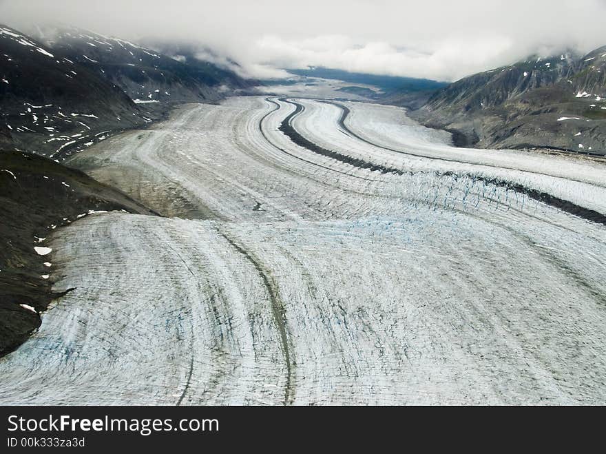 Glacier in Skagway Alaska