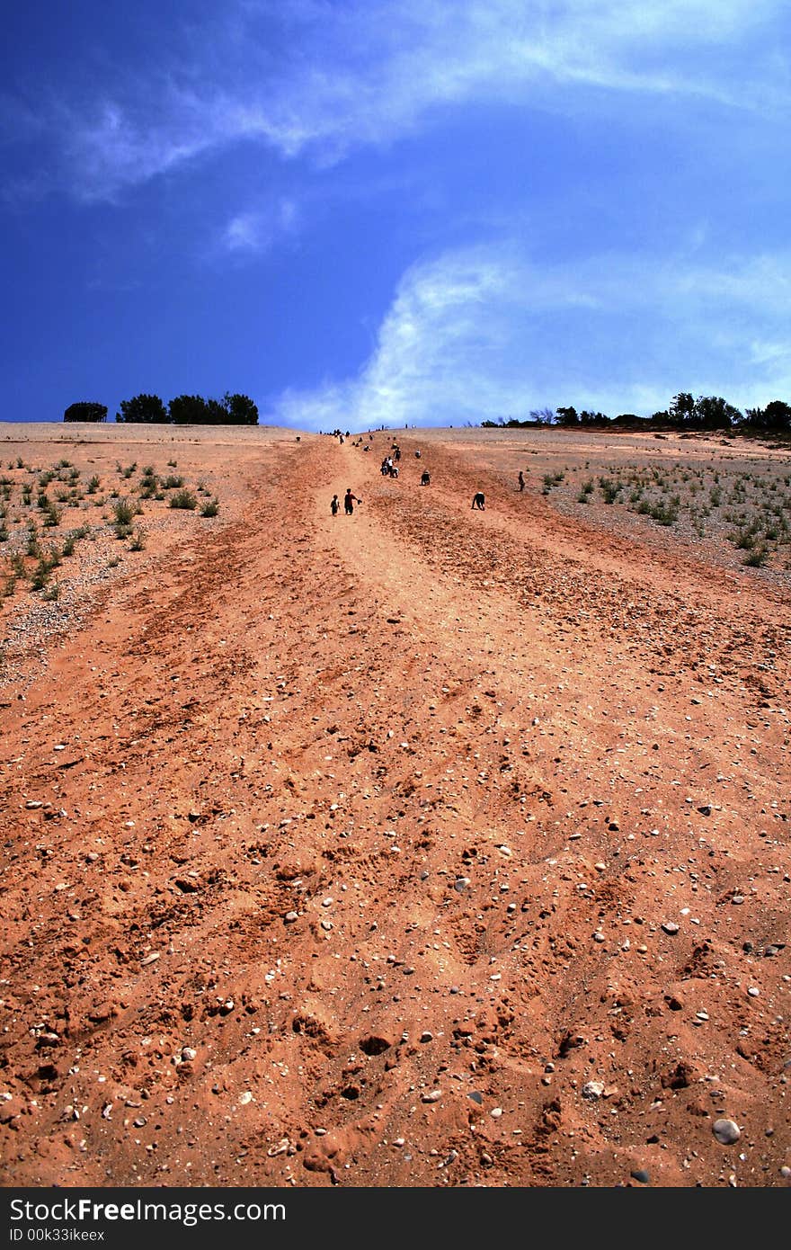 Up look dune