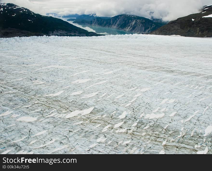 Glacier In Skagway Alaska