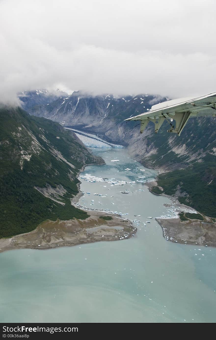 Glacier in Skagway Alaska