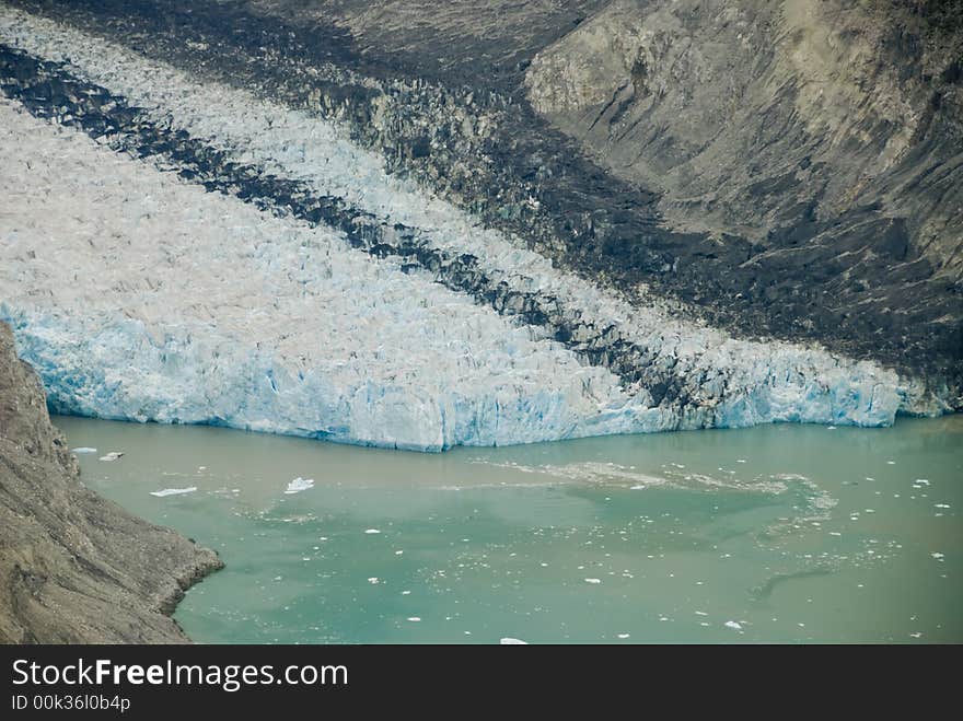 Glacier in Skagway Alaska