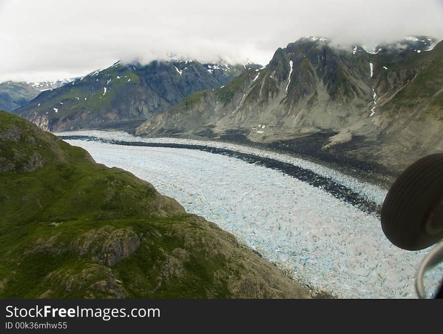 Glacier in Skagway Alaska