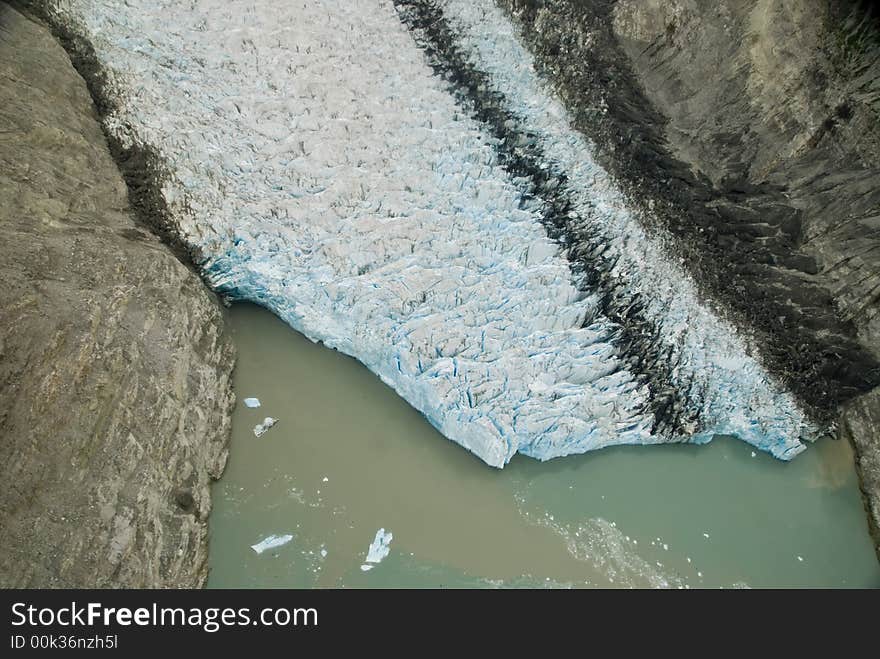 Glacier In Skagway Alaska