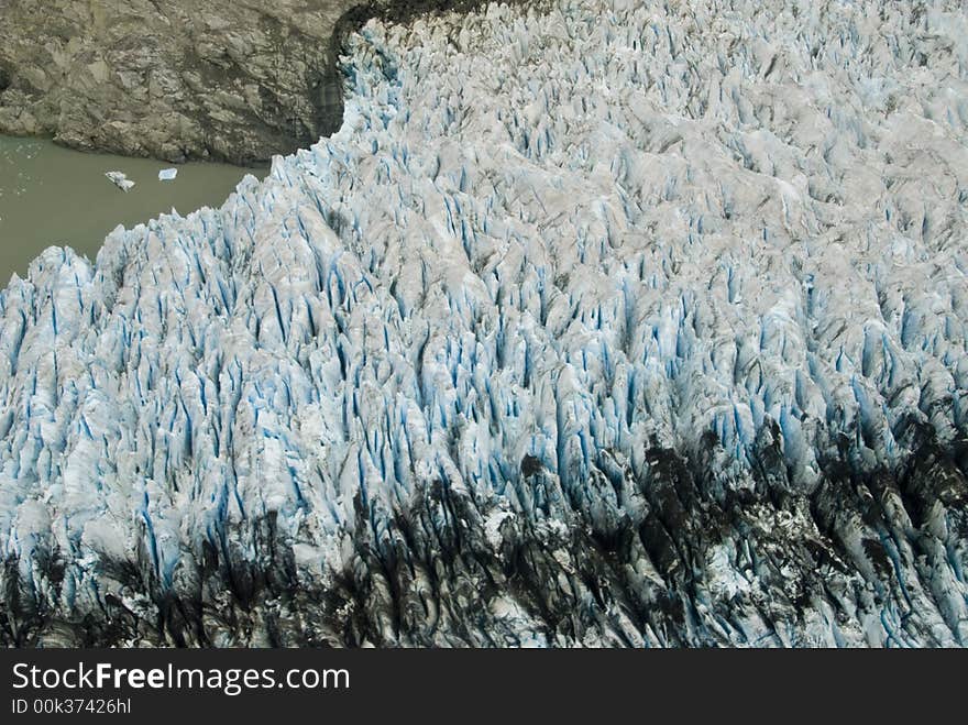 Glacier in Skagway Alaska