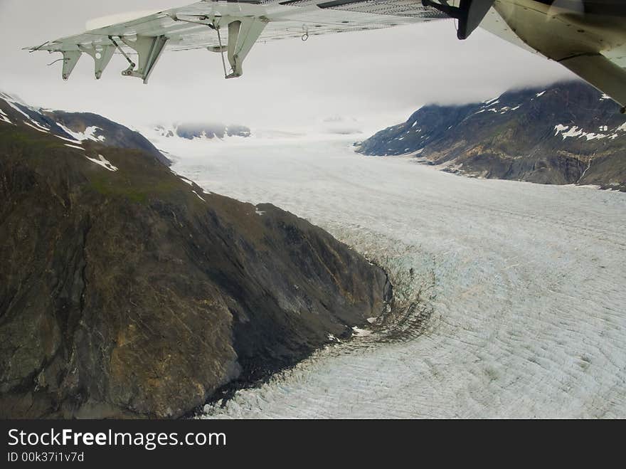 Glacier In Skagway Alaska