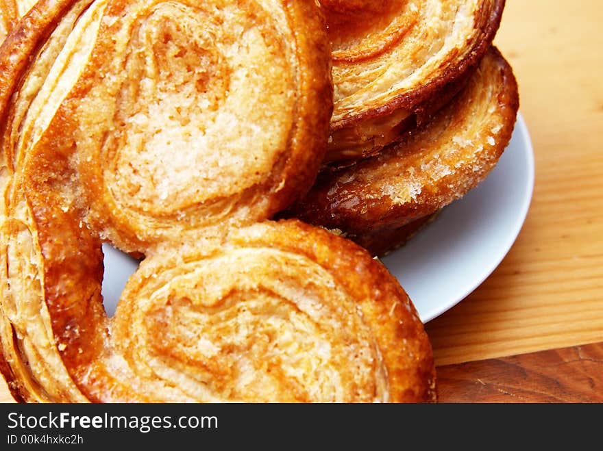 Palmier pastries