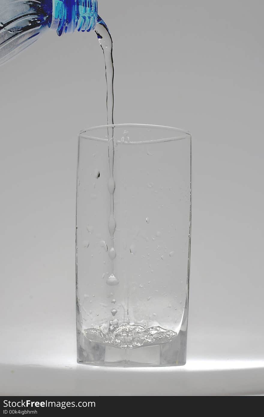 Water in a glass