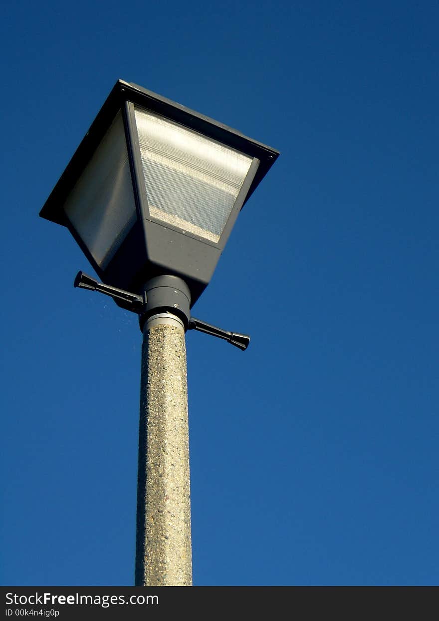 Outdoor Lamp Against Sky