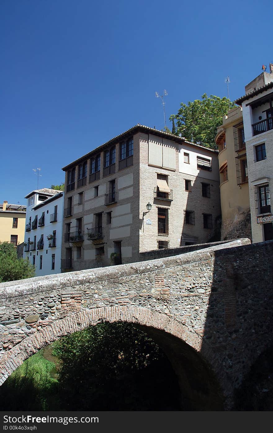 Bridge In Granada, Andalousia,