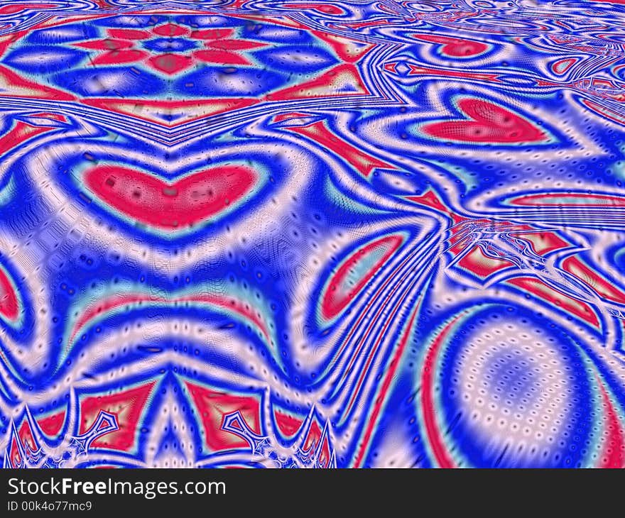 High resolution abstract fractal image created digitally. High resolution abstract fractal image created digitally