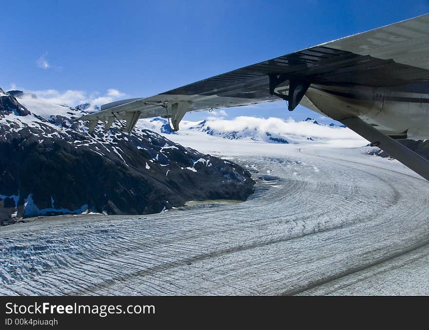 Glacier in Skagway Alaska