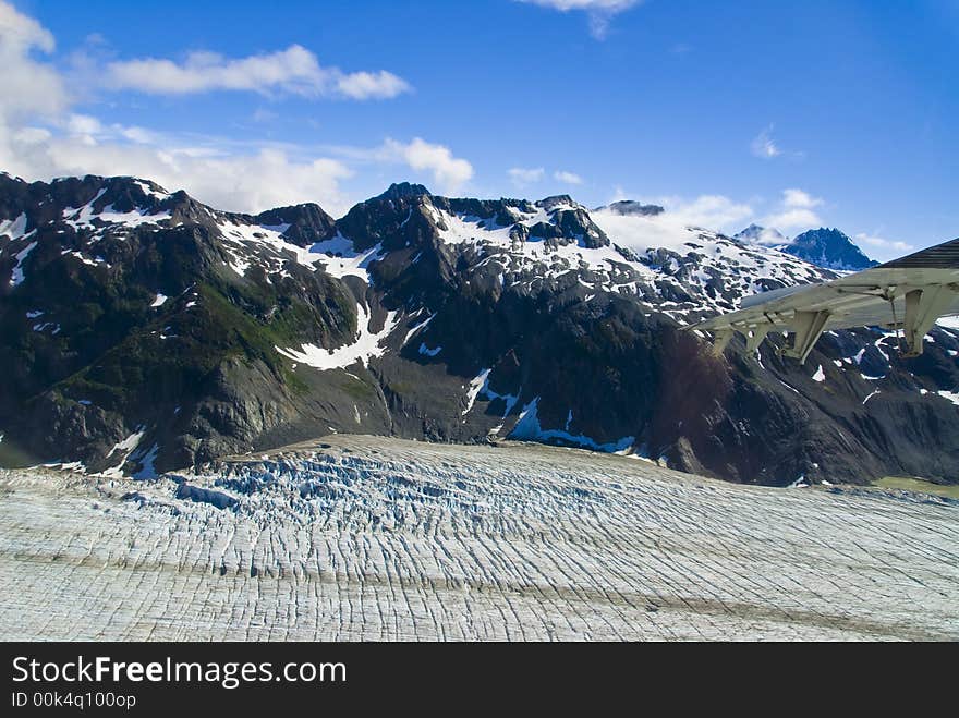 Glacier in Skagway Alaska