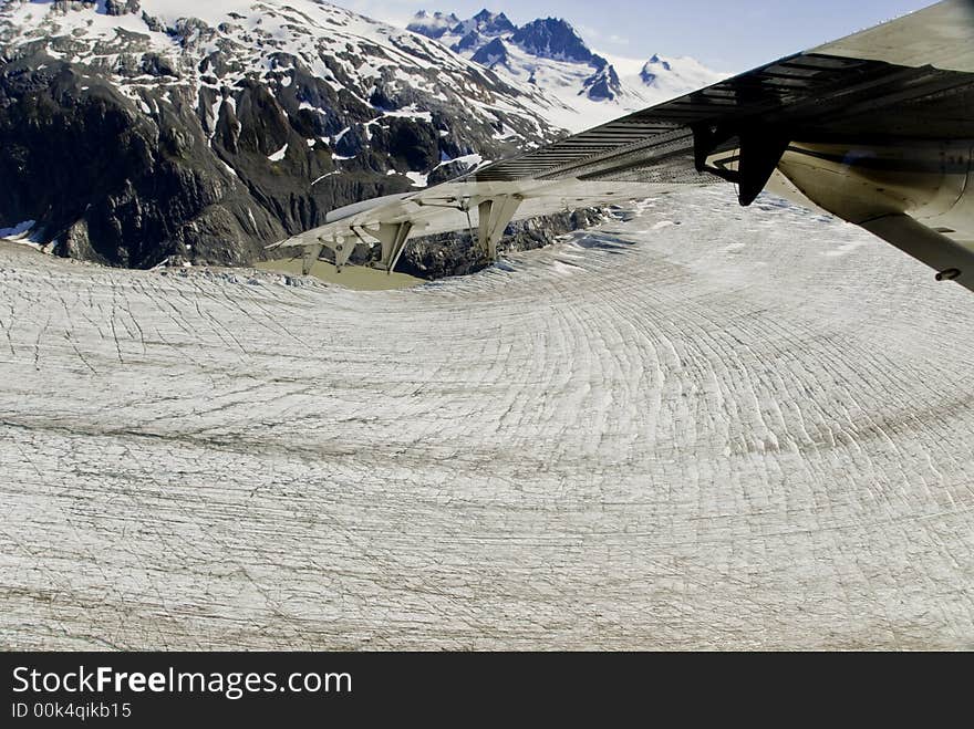 Glacier in Skagway Alaska