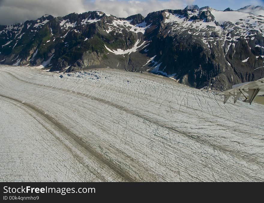 Glacier In Skagway Alaska