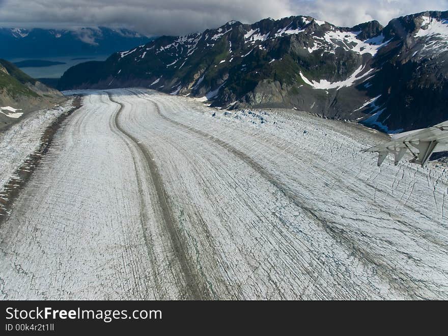 Glacier in Skagway Alaska