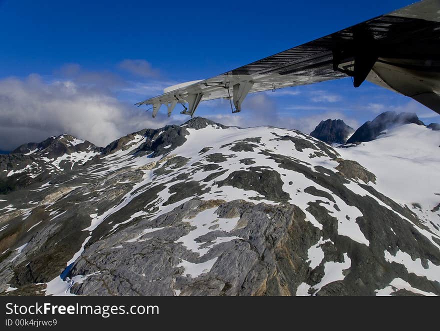 Glacier In Skagway Alaska