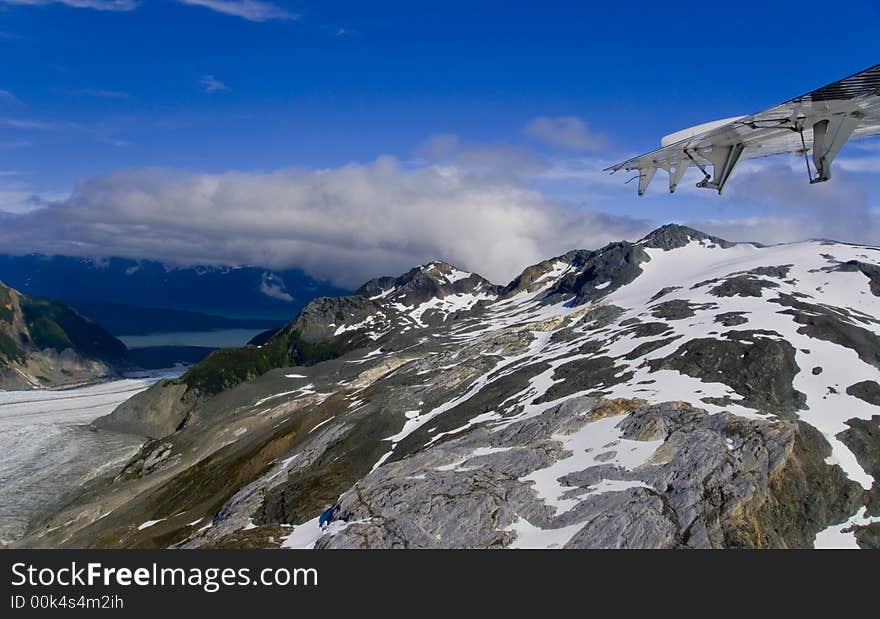 Glacier in Skagway Alaska