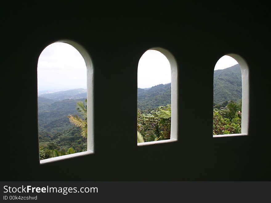 Inside the Tower Looking Out