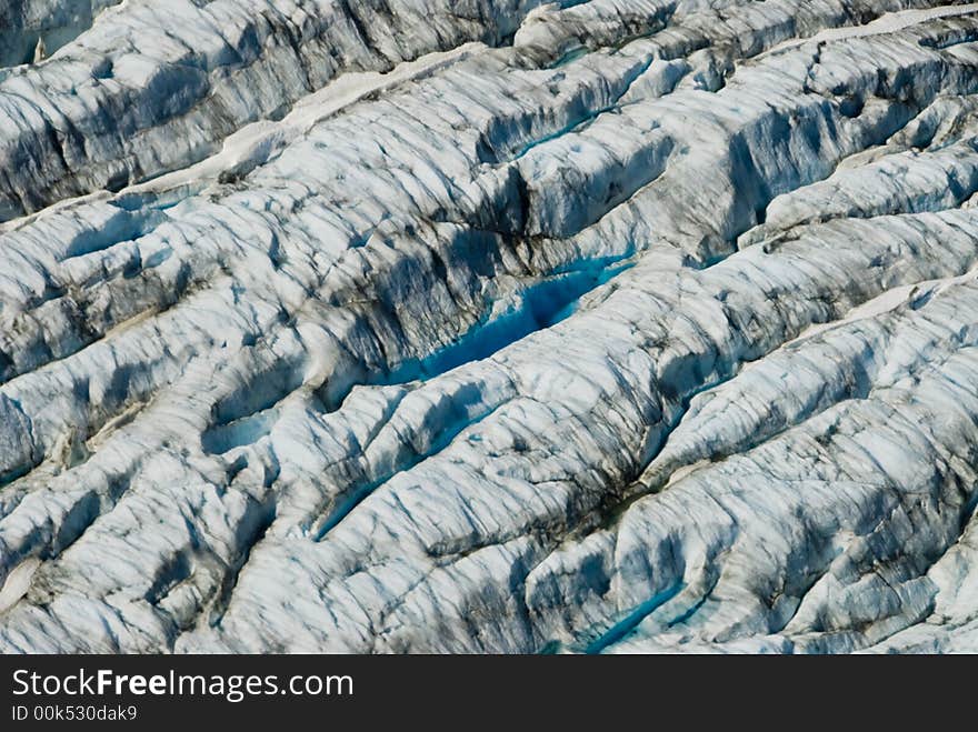 Glacier In Skagway Alaska