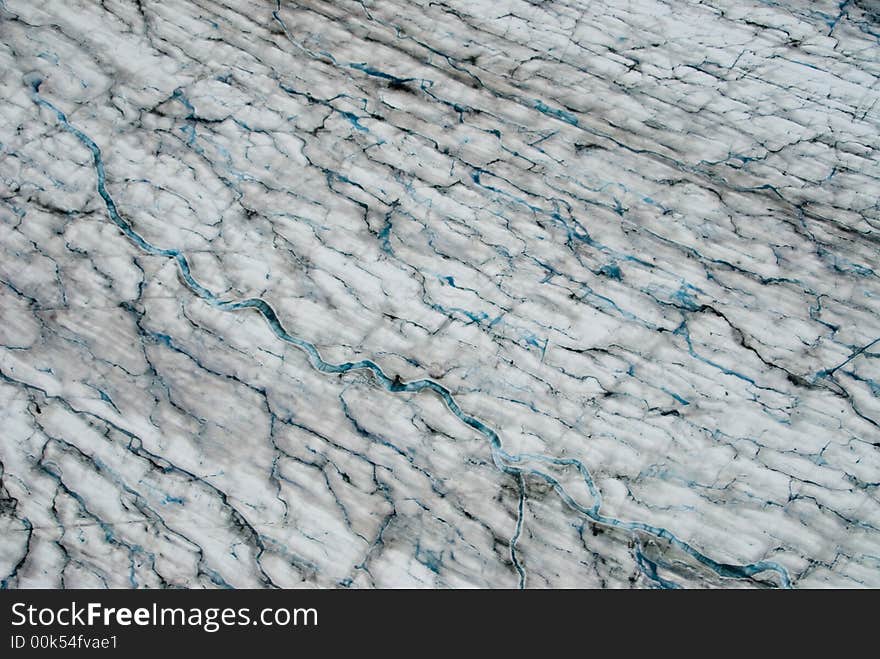 Glacier in Skagway Alaska